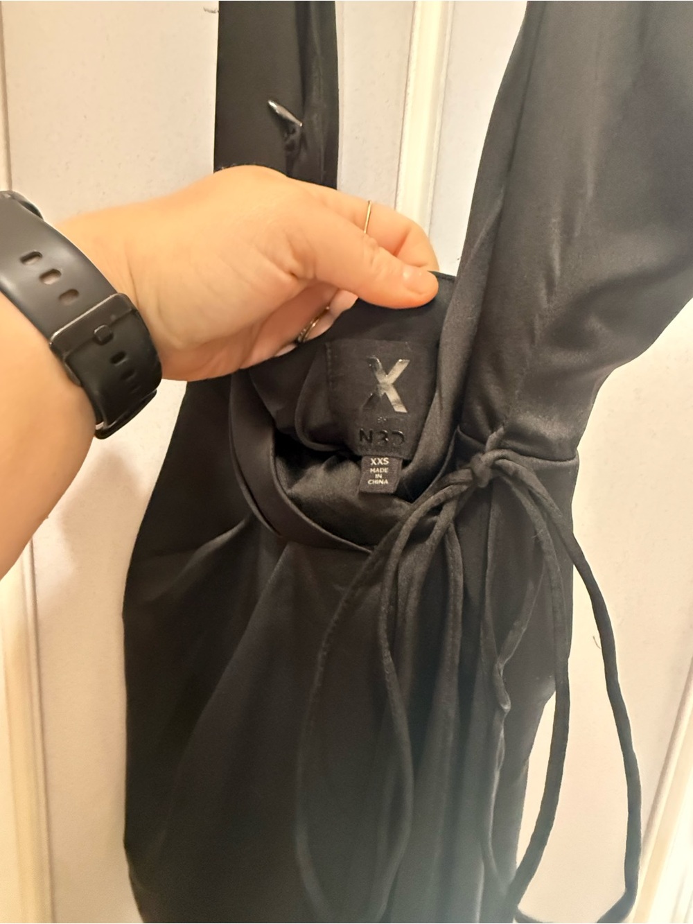 X by NBD So Anxious Wrap Dress Revolve - Picture 6 of 7